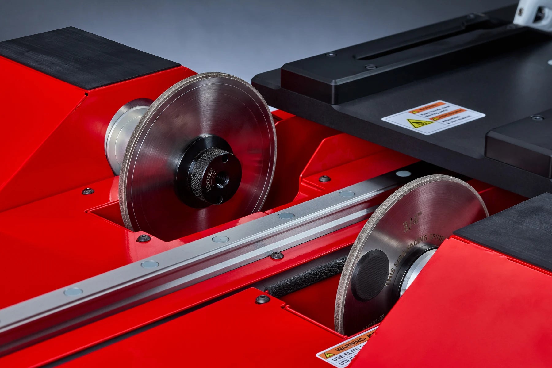 Elite E-S4 grinding wheel detail
