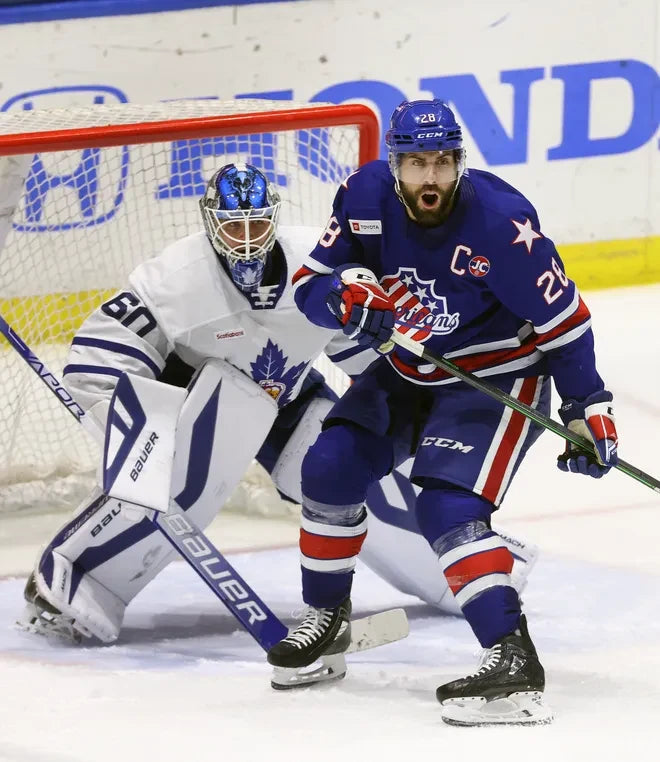 Mike Mersch during his professional hockey career